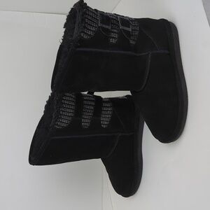 Bearpaw Suede Boshie Boots